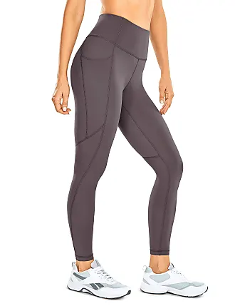 CRZ YOGA Womens Naked Feeling Workout Capris Leggings 21 Inches - High  Waisted Gym Tummy Control Yoga Pants with Pockets