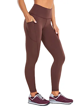 Apana Women's Yoga Pants 7/8 Length High Waist Workout Leggings with Side  Pockets, orchid : : Fashion