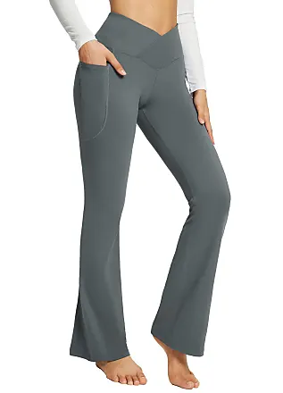 Flare pants with pockets - Grey –