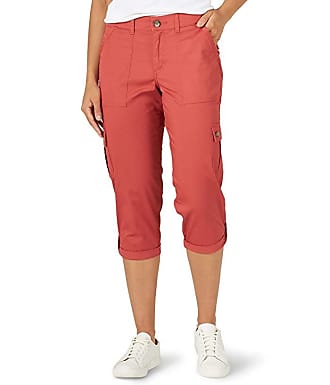 lee cotton twill pants women's