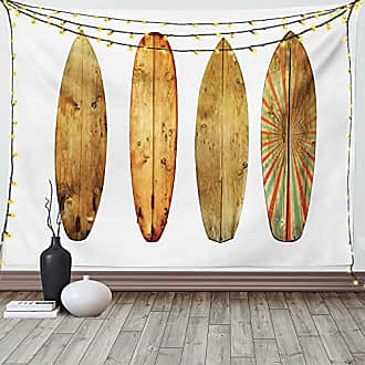 Abakuhaus Surfen Wandteppich Wassermelone Wohnen & Einrichten Wohnaccessoires Teppiche Webteppiche 