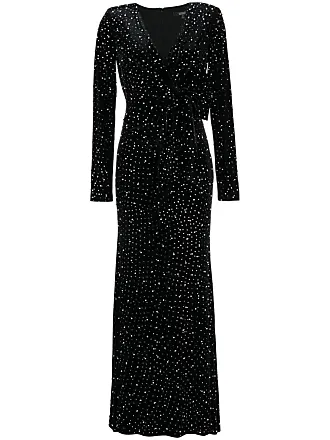 Kinslee ruched velvet gown