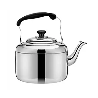3.4 Quart grey Whistling Tea Kettle Tea pot for Stove Top , Food