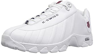 Black 03615 102 Memory Foam Tennis Shoes K-Swiss Men's Hoke CMF White 