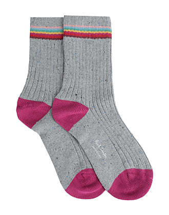 Paul Smith Baumwolle Dreiteiliges Set aus Socken in Pink Damen Bekleidung Strumpfware Socken 