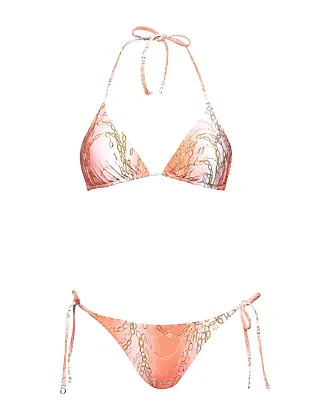 Swim Secret Push-Up Halter Bikini Top | Peach Luster