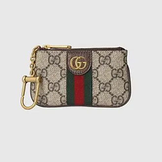 Gucci Bee 2Way Shoulder Bag Cloth Handbag Animal Pattern Gold Beige Black  Used