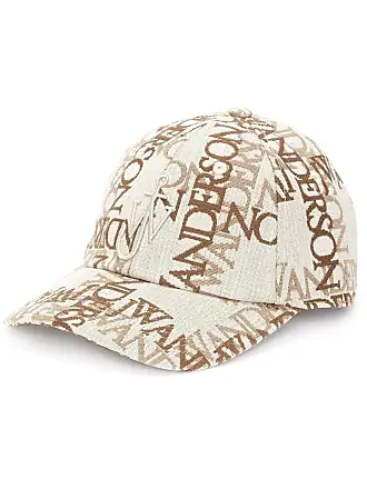 JW Anderson logo-embroidered Cotton Bucket Hat - Neutrals