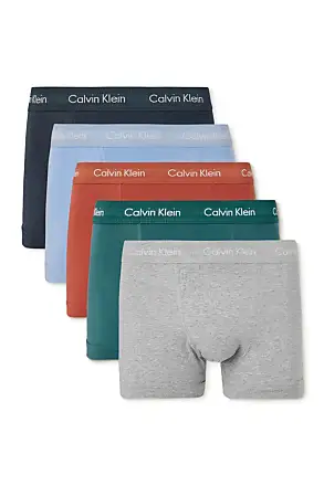Calvin Klein Men's Cotton Stretch Mineral Dye Boxer Brief, ECO Green at   Men's Clothing store