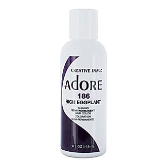 ADORE Semi-Permanent Haircolor 186 Rich Eggplant 4 Ounce (118ml) (AD-186)