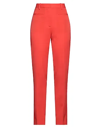 Flared cotton sweatpants in red - JW Anderson