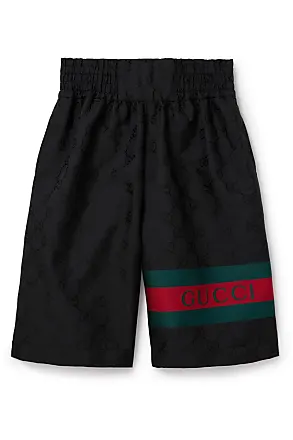 Gucci Black Jersey GG Supreme Trimmed Basketball Shorts XS Gucci