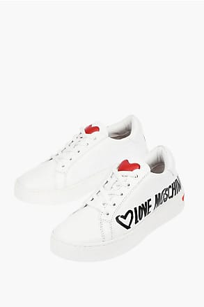 LOVE MOSCHINO Sneakers Donna Scarpa D Running 25 Velluto Blu Made In Italy Nuove 