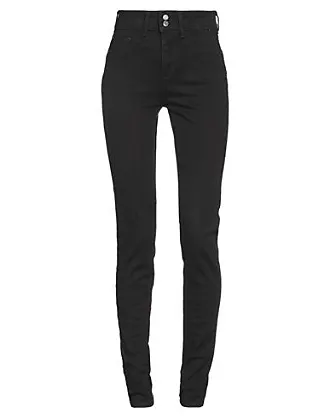 Pantalones Guess Zoe negro para mujer -b