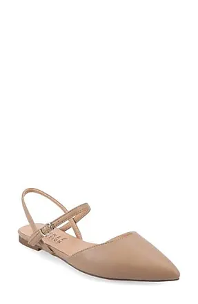 Compare Prices for Hannae Slingback Flat in Natural at Nordstrom Rack ...