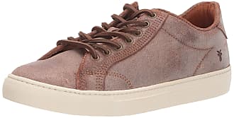 Frye Mens Walker Low Lace Sneaker, Chocolate, 7.5 M US