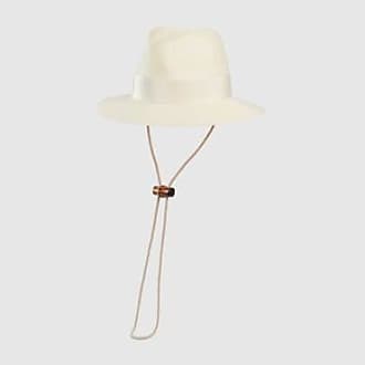 Gucci - Women’s Wide-brimmed Felt Fedora Cowboy Hat - (Beige)