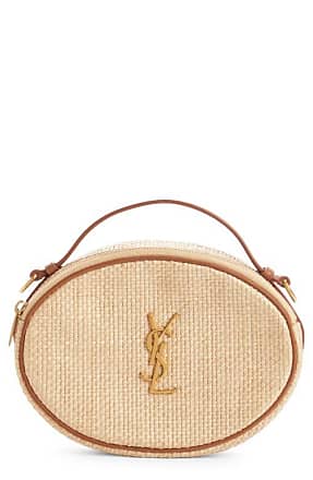 Saint Laurent Le Coeur Raffia Shoulder Bag New FW23