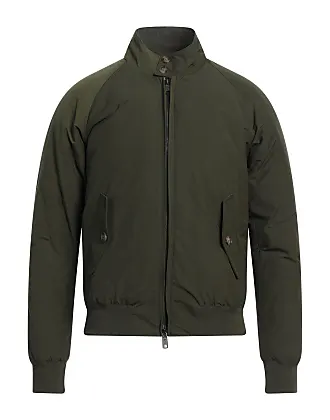 Baracuta patchwork-design bomber jacket - Green