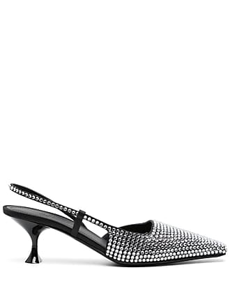 Sparkle Slingback Pump Black For Women 1AB1E8 - Fernize