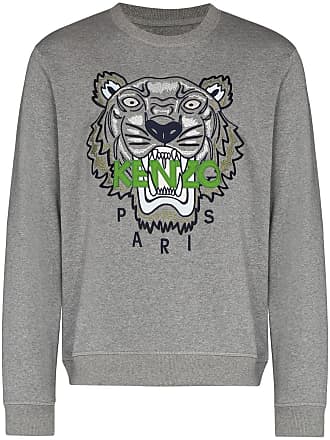 kenzo tiger sweater grey