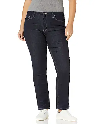 Riders by Lee Indigo Women's Midrise Straight Leg Jean, Blackened, 8 :  : Clothing, Shoes & Accessories