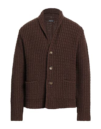DSquared² Baumwolle Gouache Cardigan in Braun für Herren Herren Bekleidung Pullover und Strickware Strickjacken 