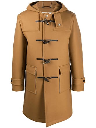 Mode Manteaux Duffle-coats Reken Maar Duffle-coat brun style d\u2019affaires 