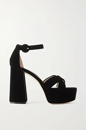 Mary Jane Chunky Heels Platform Shoes, Black Suede Platform Doll Shoes –  Kinky Cloth