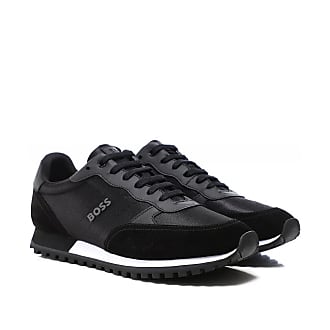 PARKOUR-L NYMX Leather And Fabric Sneakers Boss | lupon.gov.ph