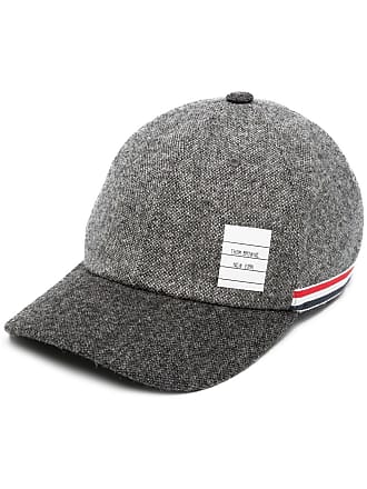 Thom Browne colour-block baseball cap - Neutrals