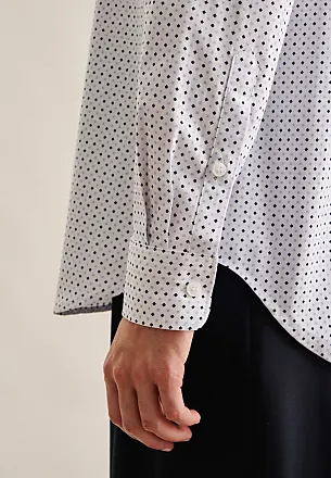 Langarm Blusen mit Print-Muster in zu bis | Stylight Shoppe Weiß: −60