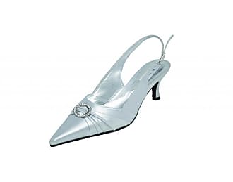 Navy Taupe Plum heatseal diamantes- Light Grey/Silver Ladies closed-toe shoe 