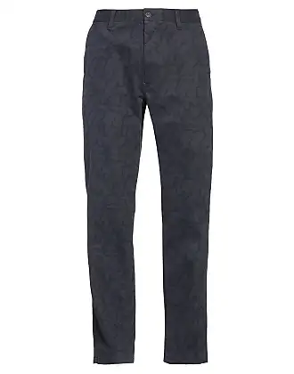 Buy Men Blue Super Slim Fit Solid Flat Front Casual Trousers