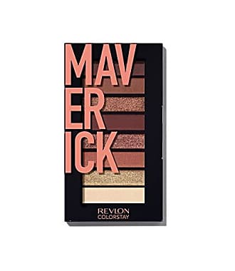 Revlon Eyeshadow Palette by Revlon, ColorStay Looks Book Eye Makeup, Highly Pigmented in Blendable Matte & Metallic Finishes, 930 Maverick, 0.21 Oz