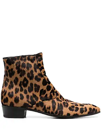 Mens leopard print hot sale shoes for sale