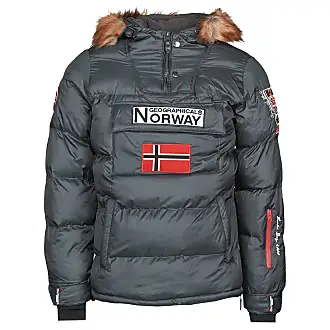 Geographical Norway Cargue Men - Piumino trapuntato caldo da uomo - Giacca  invernale foderata da uomo - Giacca a vento a manica lunga