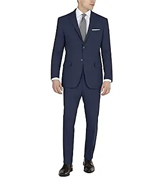 J.M. Haggar Professional Office Two-button Blazer in Blue for Men