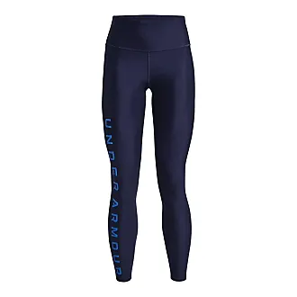  Under Armour Girls' HeatGear Armour Leggings , Midnight Navy  (410)/White , Youth X-Large : Clothing, Shoes & Jewelry
