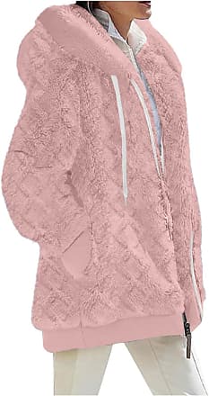 Felpa Pile Donna con Zip Invernale con Zip Autunno con Cappuccio Cardigan  Pile Tinta Unita Teddy Fleece Felpa Tinta Unita Manica Lunga Comodo  Sweatshirt Sciolto Trekking Sportivo Cappotti : : Moda