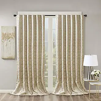 Sun Smart Cassius, Single Blackout Curtain for Bedroom, Luxurious Sheen Marble Jacquard, Window Treatment Panel, Rod Pocket Top, Easy to Hang, Fits 1.25 Rod, Ma