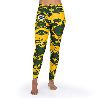 Officially Licensed NFL Women's Viper-Print Trim Legging by Zubaz