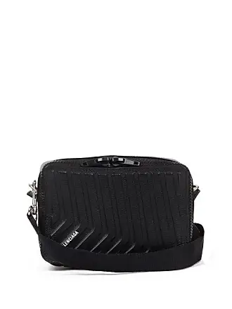 Balenciaga Car Camera Bag - Black - Men's - Calfskin & Polyester