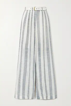 Zimmermann Devi Multi-Stripe Wide-Leg Pants