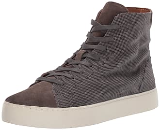 Frye Womens Lena High Top Sneaker, Dark Ash, 5.5 Medium US