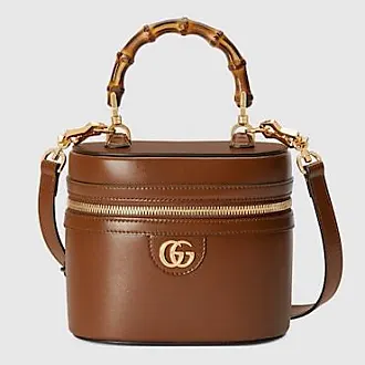 Handbag Gucci Brown in Plastic - 35883449