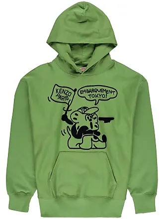 Green sale kenzo hoodie