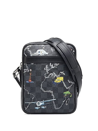 Louis Vuitton Danube Slim Bag Limited Edition Renaissance Map Damier  Graphite PM