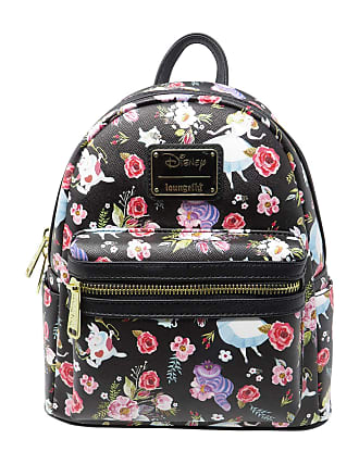 Loungefly Disney The Aristocats Marie Pink Floral Allover-Print Mini Fashion Handbag Backpack WDBK1287