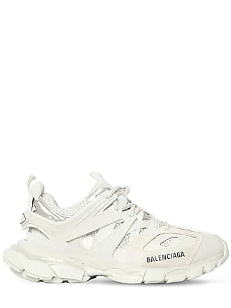 Balenciaga Balenciaga | Mujer Sneakers track De Piel Sintética Y Malla 30mm Blanco 34